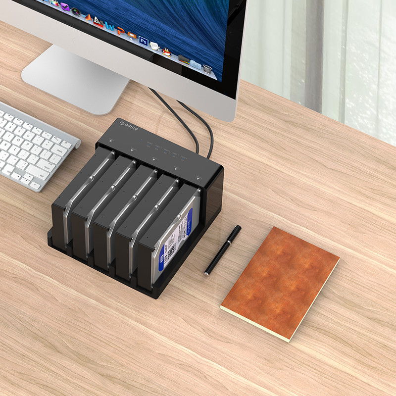 ORICO 6558US3-C SATAハードドライブデュプリケーター ORICO 2.5/3.5inch SATA HDD Duplicator (6558)