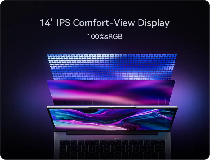 14"IPS Comfort-View Display