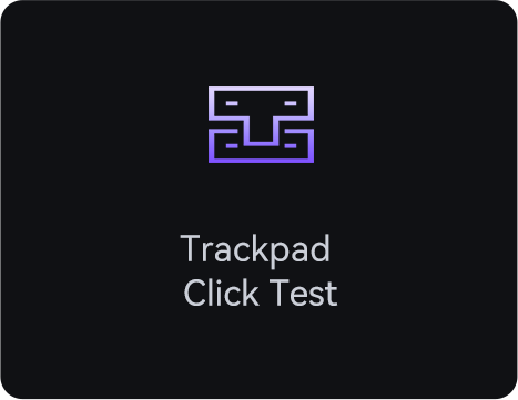 Trackpad Click Test
