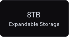 Expandable Storage 8TB