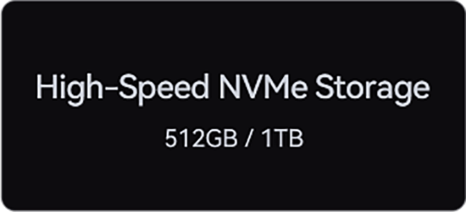 High-Speed NVMe Storage