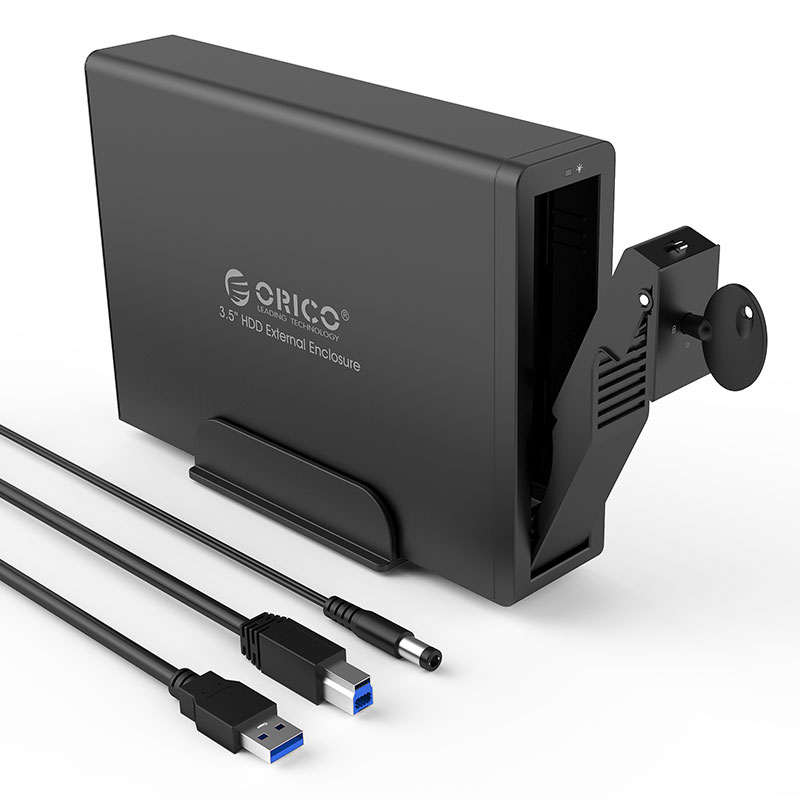 ORICO 3.5 inch SATA2.0 USB3.0 External Hard Drive Enclosure with