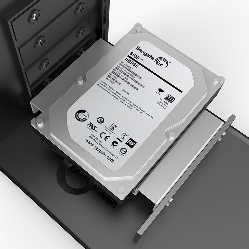 【25H2・新品SSD・Office有・外部入力有】REGZA PC D513 ORICO Aluminum 5.25 inch to 2.5 or 3.5 inch Hard Drive Caddy