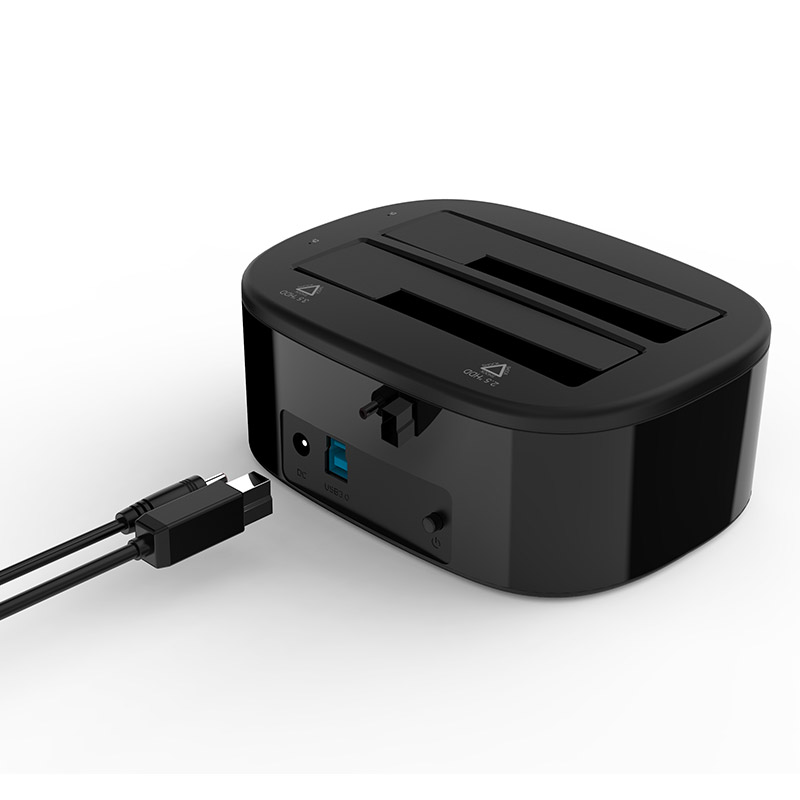 ORICO 2.5/3.5 inch USB3.0 Dual-bay HDD and SSD Hard Drive Dock