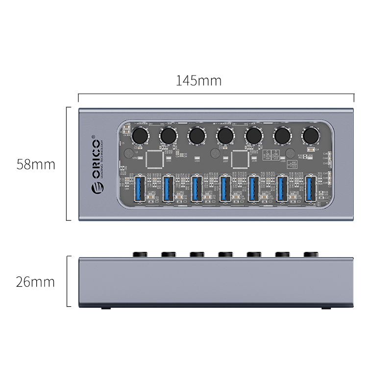 ORICO - USB Storage Adapters, Chargers, Hubs, and More