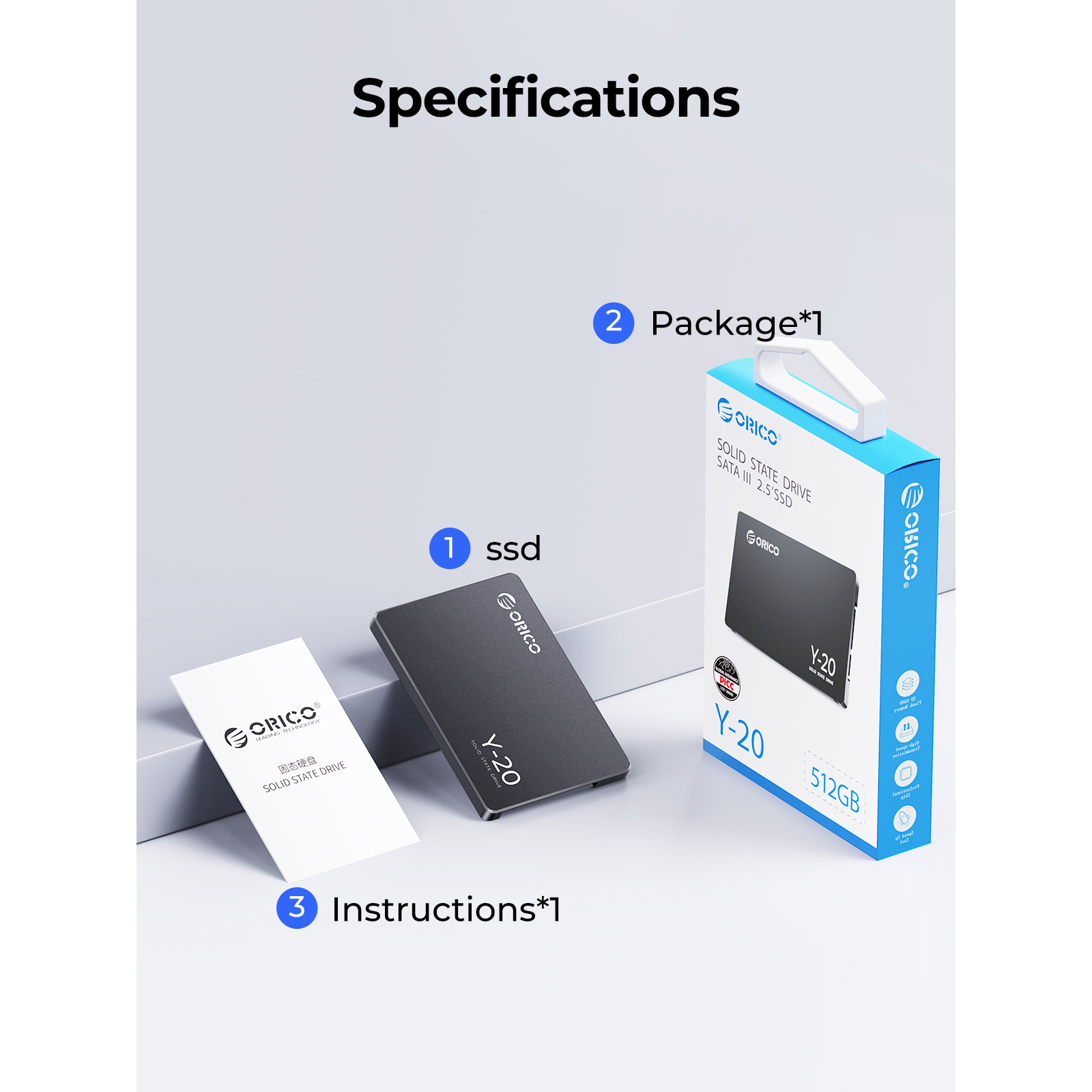 ORICO - USB Storage Adapters, Chargers, Hubs, and More