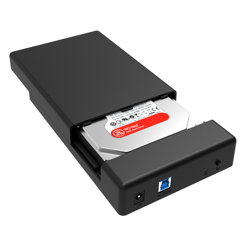 ORICO 3.5 inch External Hard Drive Enclosure SATA to USB 3.0 HDD Case with  12V/2A
