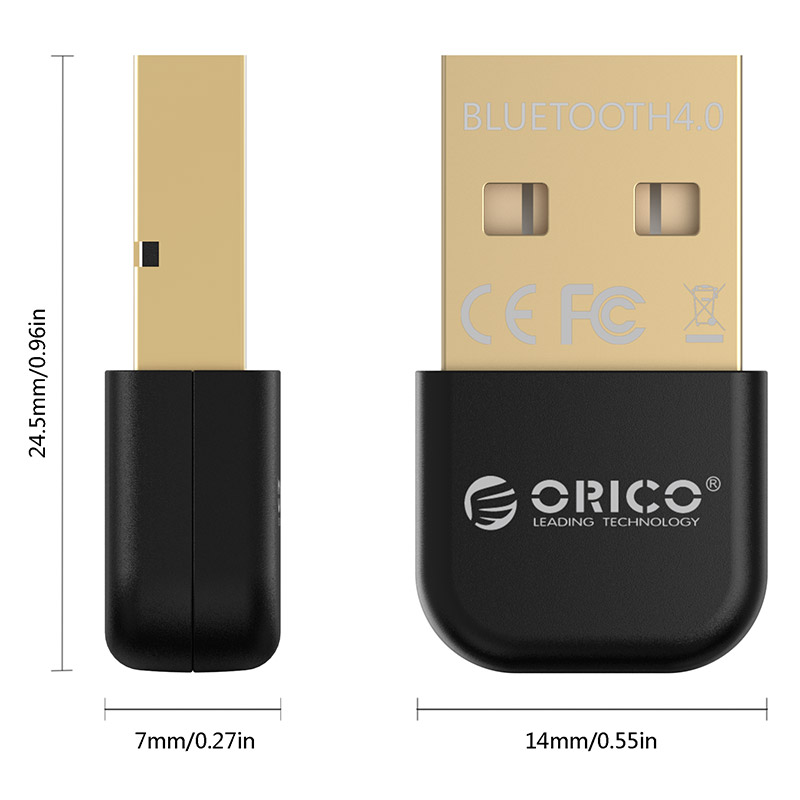 ORICO-Adaptateur USB sans fil compatible Bluetooth, Dongle 4.0