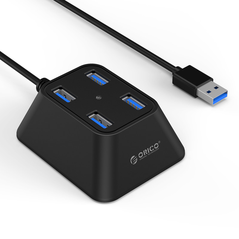 ORICO 10 Port USB3.0 Hub with 3.3Ft / 1M USB3.0 Cable