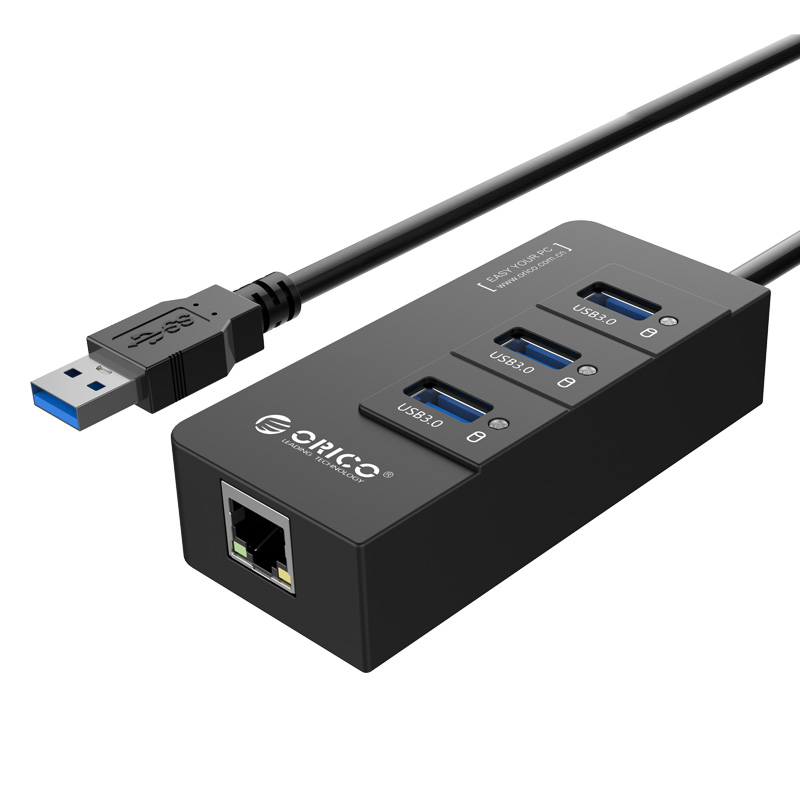 hensynsløs Institut transfusion ORICO USB3.0 Hub with Gigabit Ethernet Converter (HR01-U3)