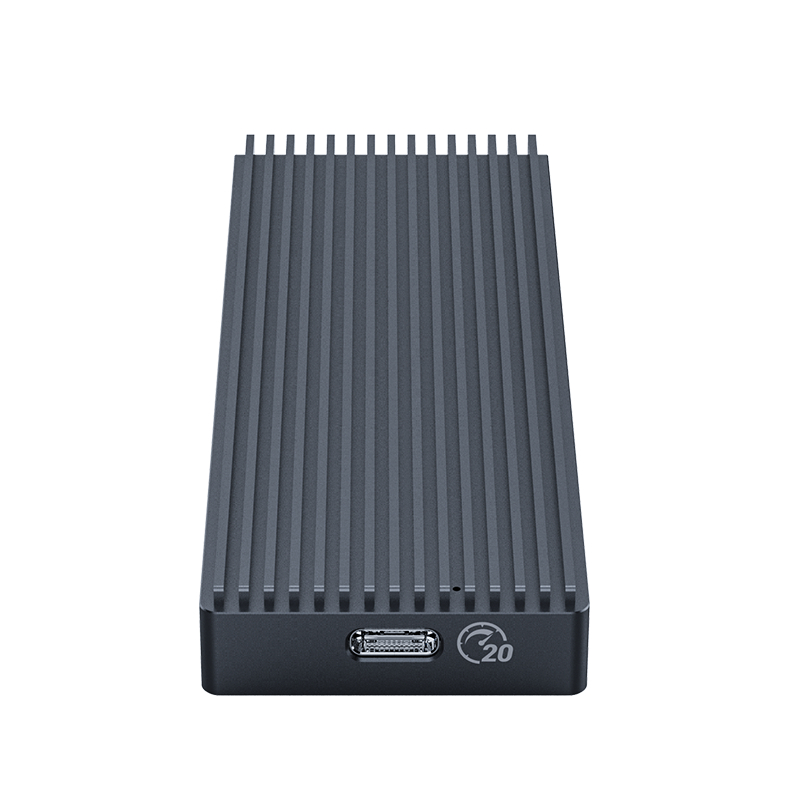 ORICO Boîtier SSD M.2 NVMe Adaptateur, Sans Outil USB3.2 Gen2x2 20Gbps NVME  External Lecteur Boîtier Disque pour M.2 PCIe NVME M-Key 2280 SSD avec