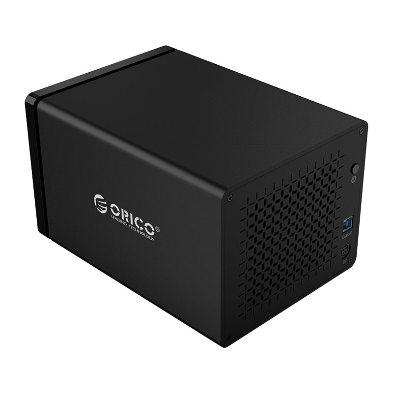 ORICO 5 Bay Pop-up USB 3.0 3.5 inch Hard Disk Enclosure (with RAID) - 80TB  Capacity