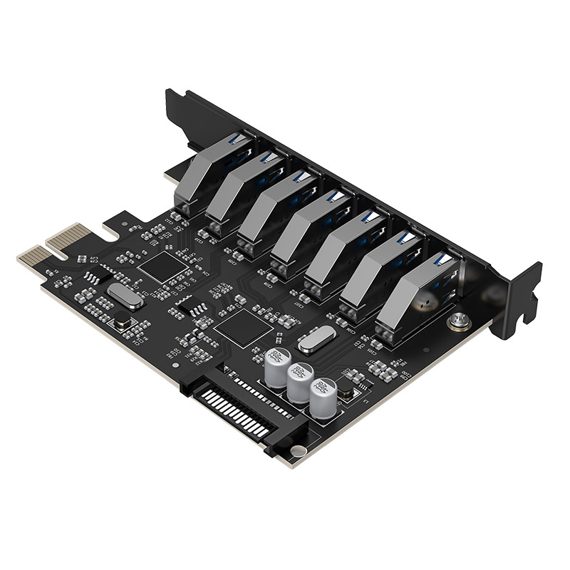 ORICO USB3.0 7-Port PCI-E Expansion Card with Dual Chip