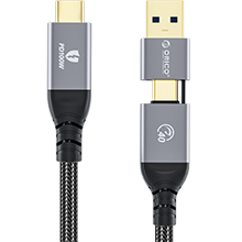 Orico Cable Compatible With Thunderbolt 4 Right Angle 40gbps - Temu