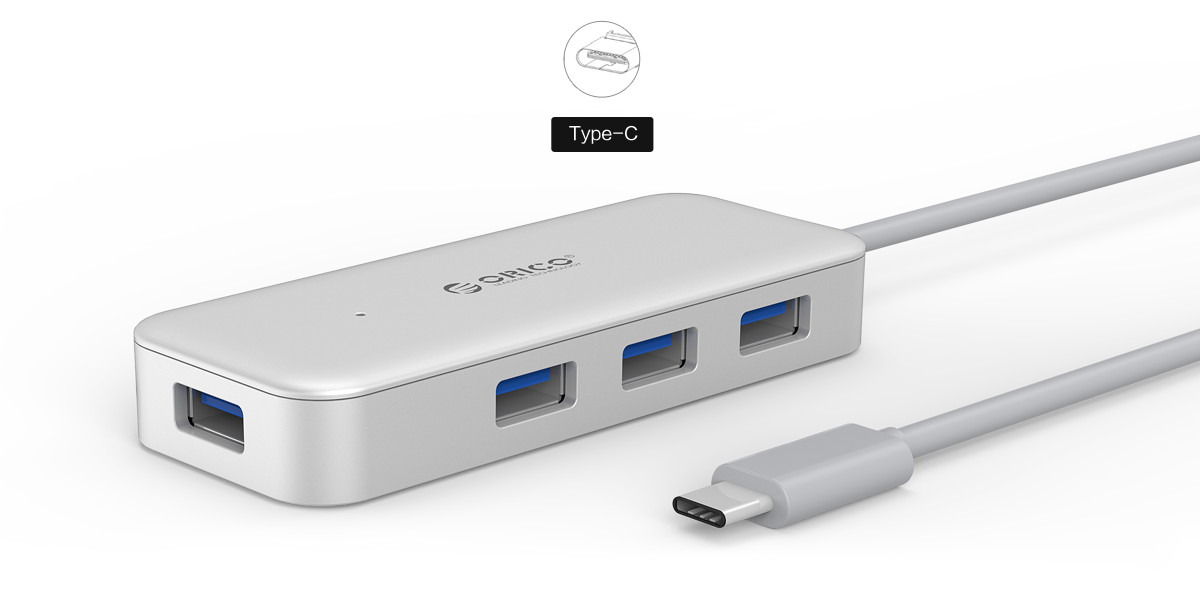 ORICO USB3.0 Hub with Gigabit Ethernet Converter (HR01-U3)